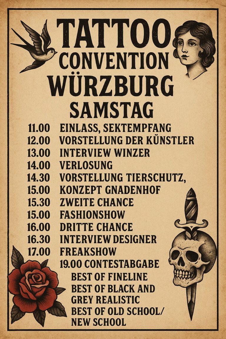 Würzburg Samstags Programm